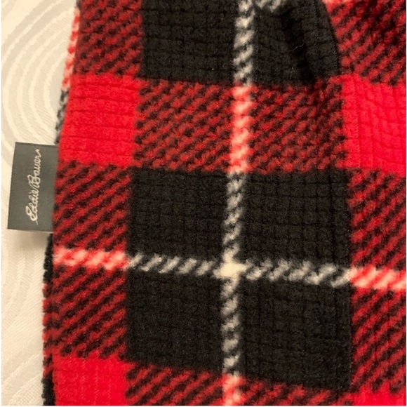 XL Eddie Bauer Women Christmas Plaid
Fleece Sleep / Pajama 2pc Set - Picture 7 of 9